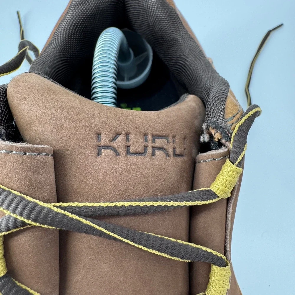 Kuru Chicane Hiking Shoes Mens 11 Brown Leather Nubuck Trail Sneakers 100613E